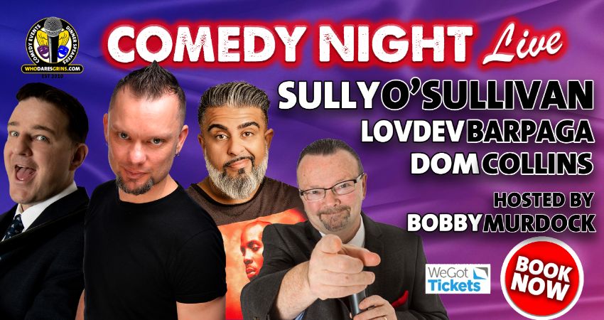 Comedy Night Live with Headliner Sully O Sullivan 
