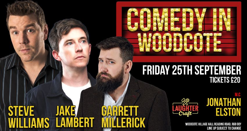 September's Comedy in Woodcote 