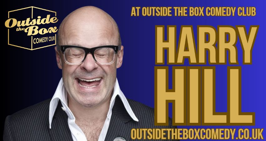 HARRY HILL at Outside the Box Comedy Club at the Station Pub, Stoneleigh 