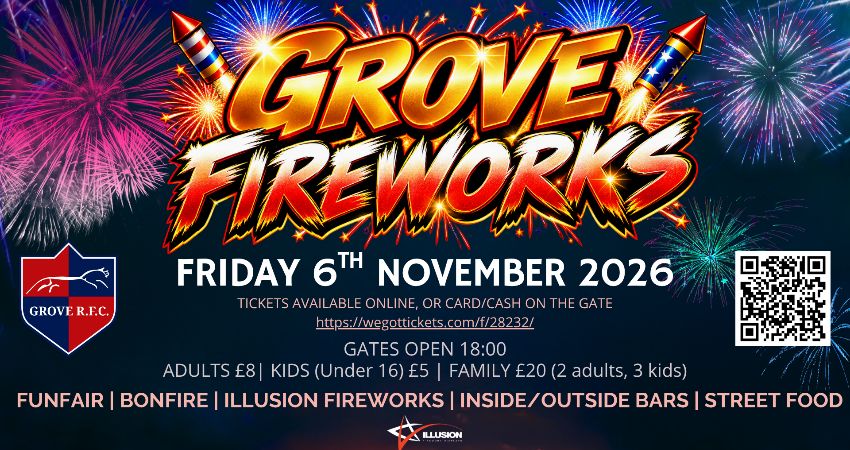 Grove RFC Fireworks Display 2026