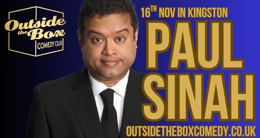 PAUL SINHA at OTB Comedy at The Fighting Cocks, Kingston 