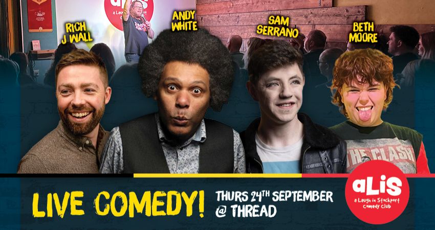 A Laugh In Stockport Comedy Club – September 