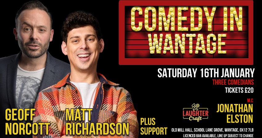 Janaury's Comedy in Wantage 
