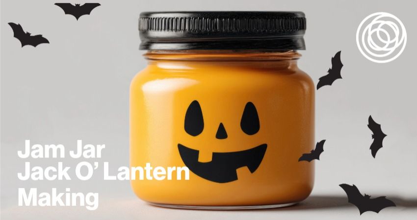 Jam Jar Jack O’ Lanterns