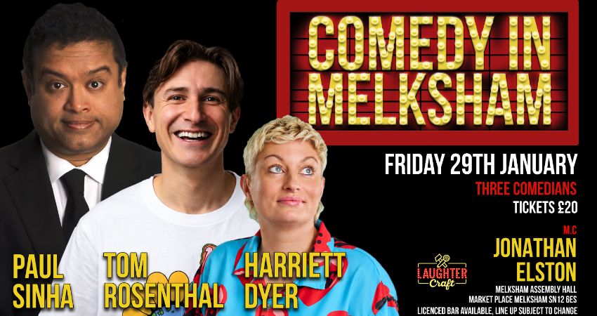 January's Comedy in Melksham 