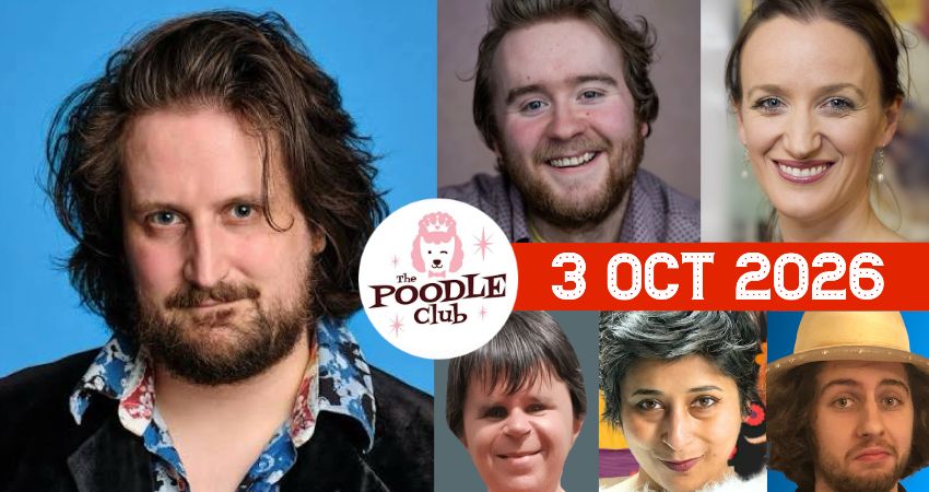 Saturday Comedy with Alexander Bennett & Friends 