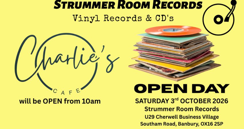 STRUMMER ROOM RECORDS - OPEN DAY 