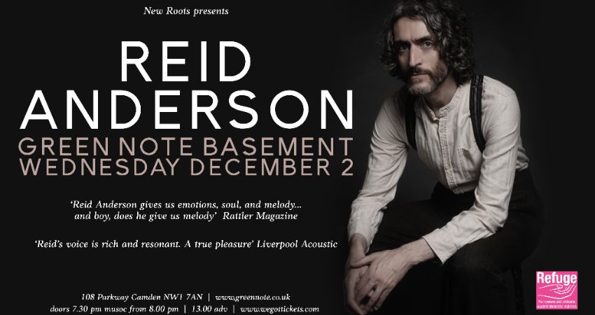 New Roots presents Reid Anderson 