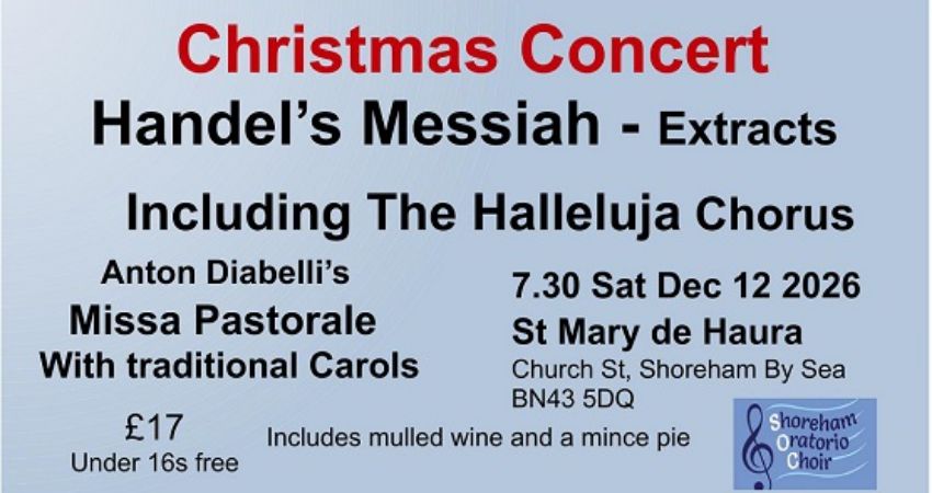 Christmas Choral Concert - Shoreham Oratorio Choir