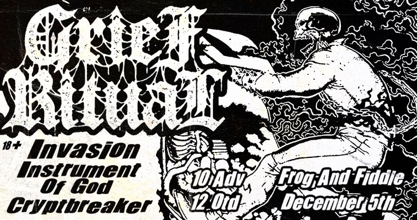 GLHC PRESENTS... GRIEF RITUAL // SUPPORTS TO BE ANNOUNCED! 