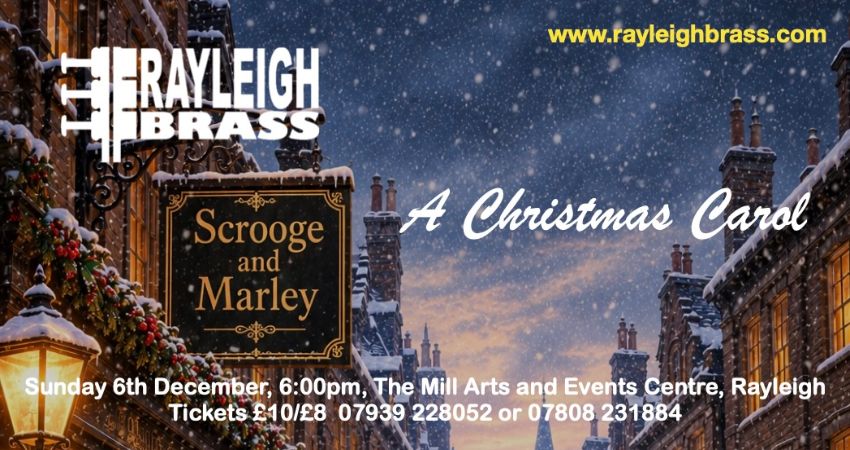 Rayleigh Brass- present a Christmas Carol 