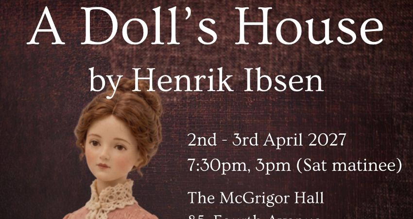 A DOLL'S HOUSE by Henrik Ibsen 