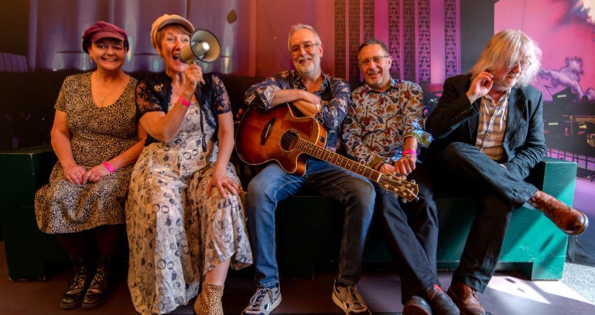 Virginia Kettle's Rolling Folk and Wet The Tea in Knutsford 