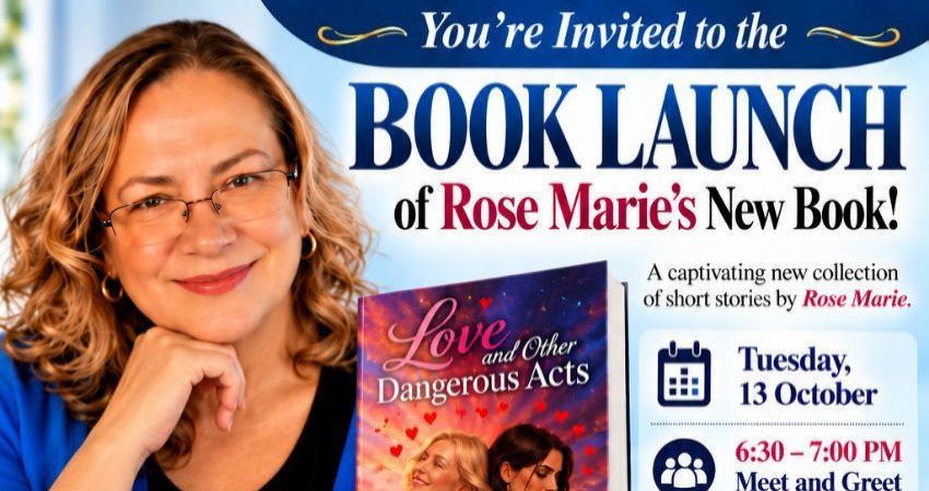 Rose Marie - 'Love and Other Dangerous Acts' Book Launch