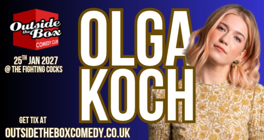 OLGA KOCH at Outside the Box Comedy Club in Kingston 