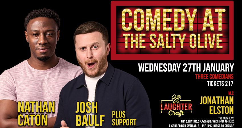 Comedy at the Salty Olive Wokingham 
