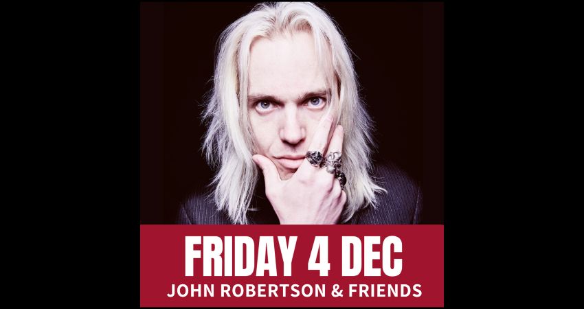 Friday Comedy with John Robertson & Friends