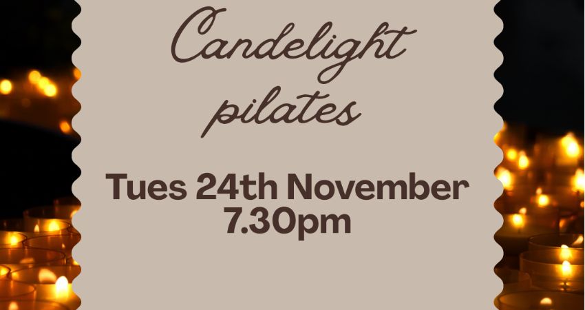 Candlelight Pilates with Herts Pilates 