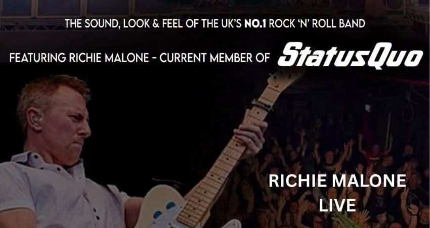 The Quo Story. A tribute to Status Quo. Featuring special guest STATUS QUO guitarist Richie Malone