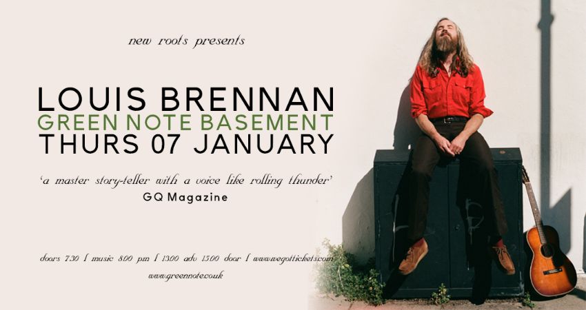 New Roots presents Louis Brennan