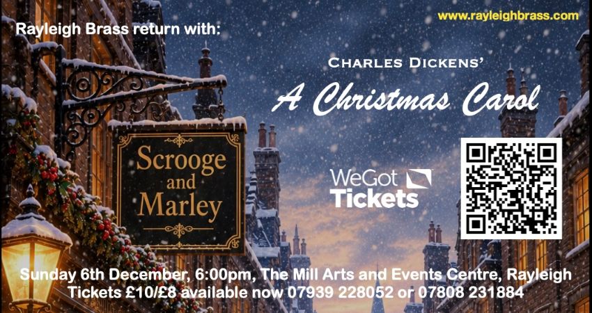 Rayleigh Brass- present a Christmas Carol 