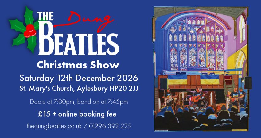 The Dung Beatles Christmas show at St Mary’s Aylesbury