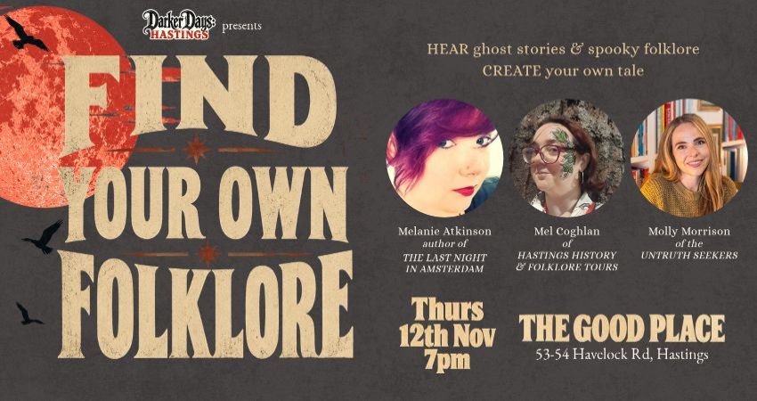 Find Your Own Folklore Spooky tales and creative workshop 
