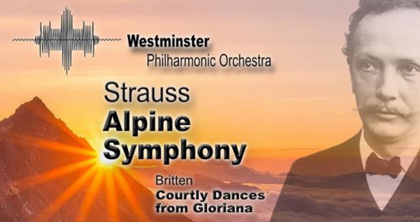 Winter concert - Britten Courtly Dances from Gloriana, and Richard Strauss Alpine Symphony