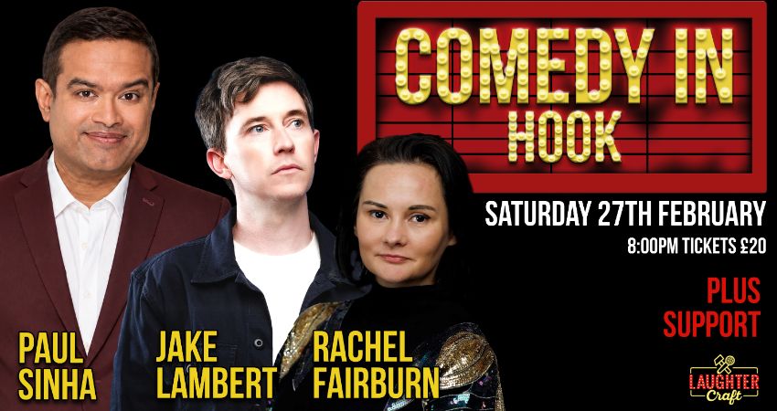 February's Comedy in Hook 