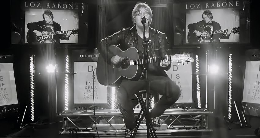 Loz Rabone – Valentine's Acoustic Rock, Pop & Indie Classics 