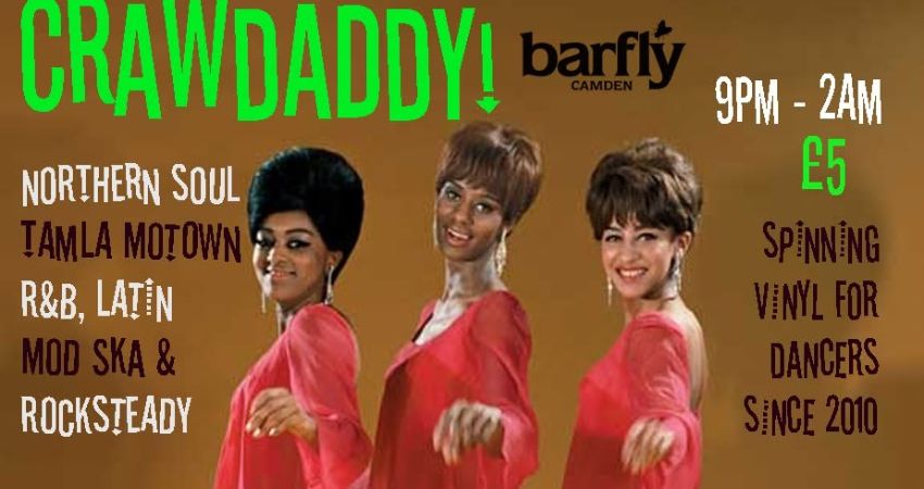Crawdaddy! with guest DJ Dean Chalkey