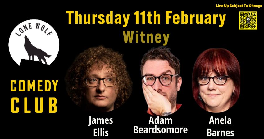 LONE WOLF COMEDY in WITNEY 