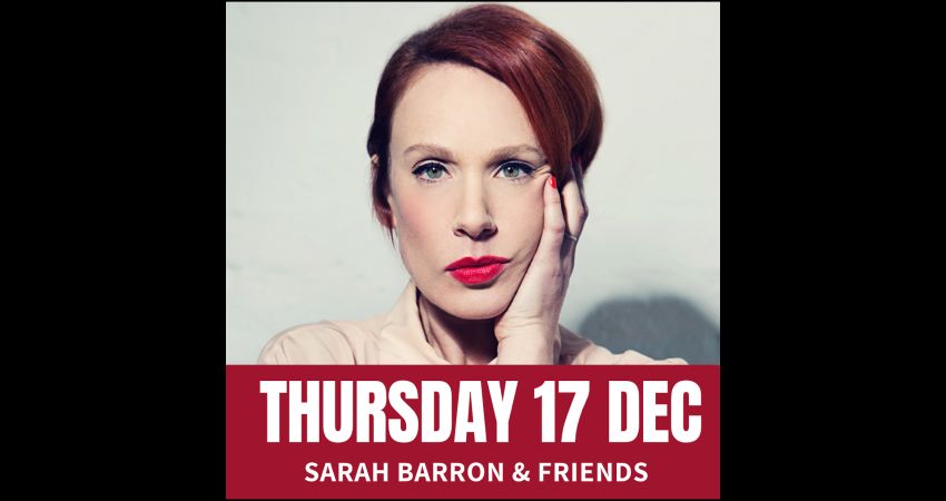Thursday Comedy with Sara Barron & Friends 