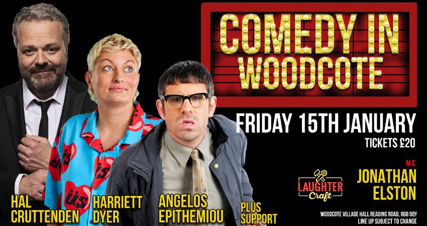 January's Comedy in Woodcote 