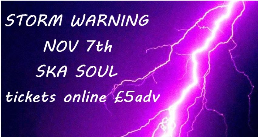 STORM WARNING  Ska n Soul 