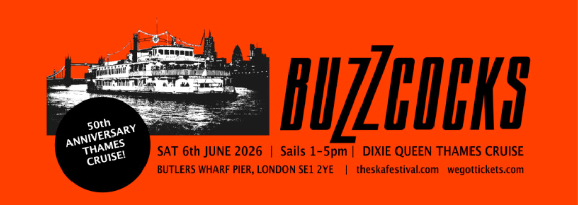 Buzzcocks | 50th Anniversary Thames Cruise