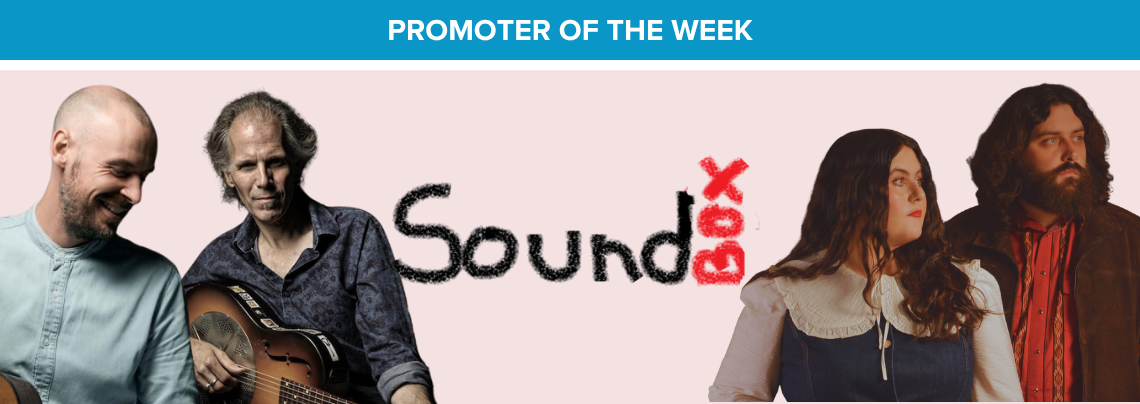 SoundBox | Sam Carter, Brooks Williams, Visions of Albion, The Wilderness Yet & more